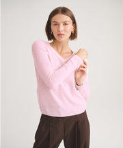 Basic Cashmere V-Neck Sweater