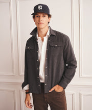 Brushed Cotton Shirt Jacket
