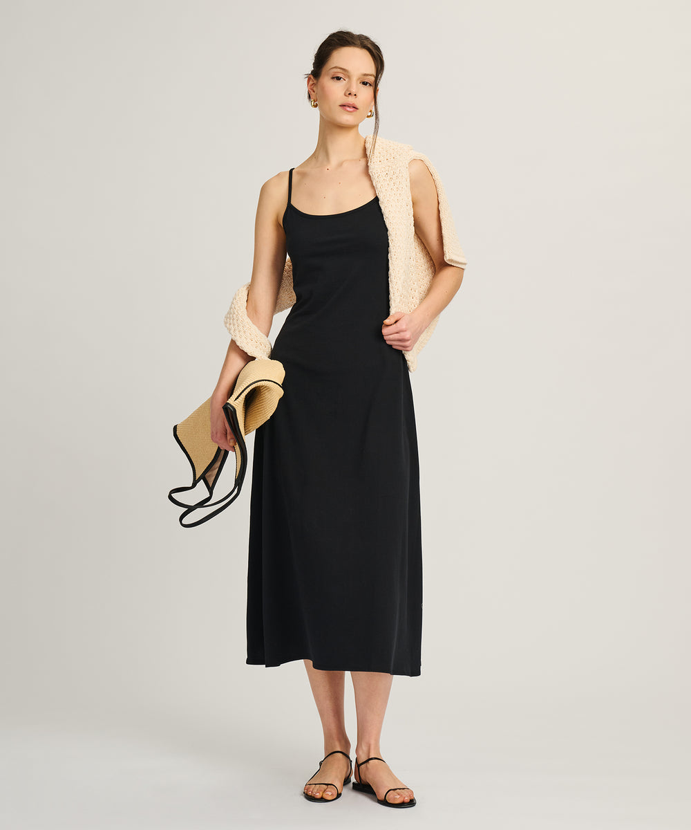 black cotton slip dress Buckaroo Mesh Faux Leather Dress  The Wild Cowpoke Co