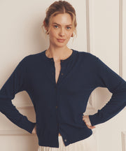 Super Fine Cashmere Classic Cardigan