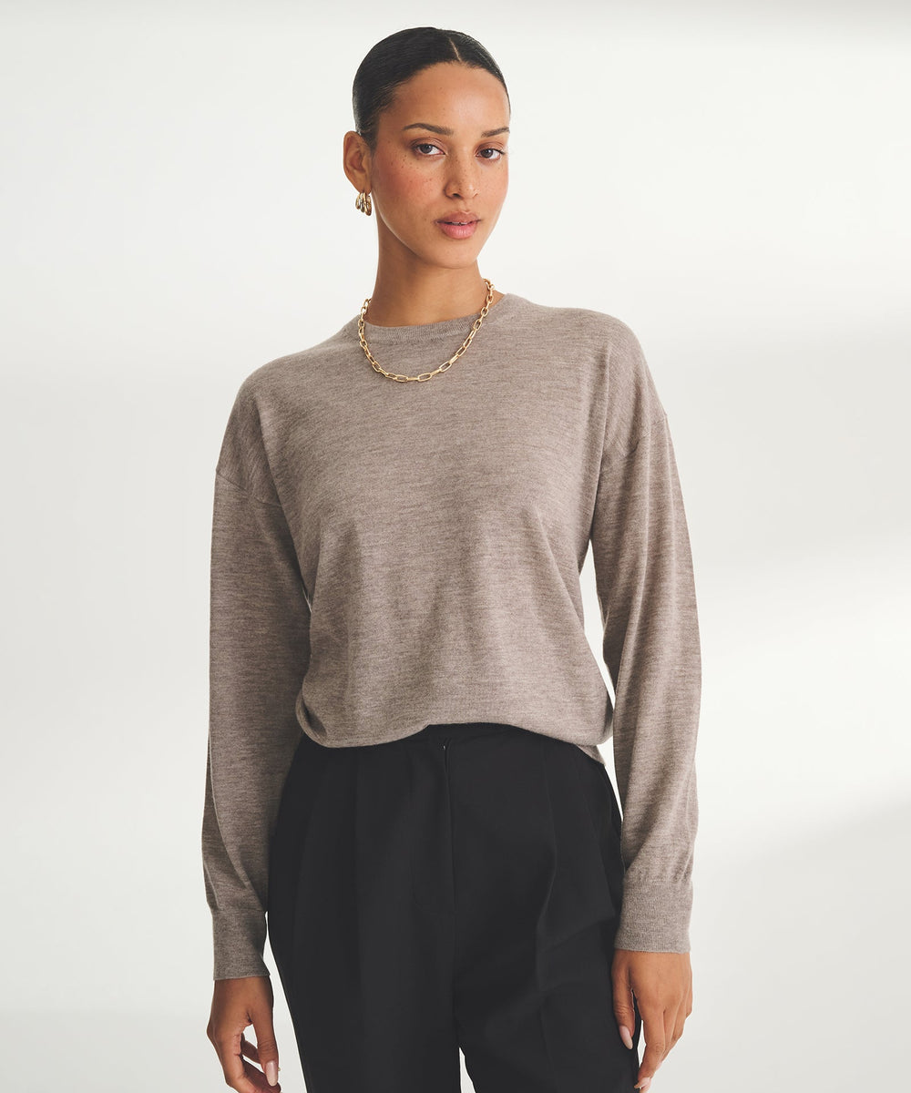 Cashmere crewneck store sweaters