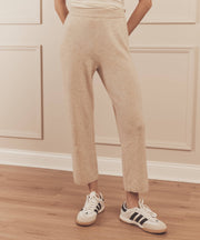 Signature Cashmere Cropped Pant