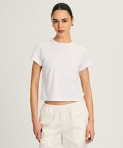 Lightweight Brushed Cotton Slim Tee