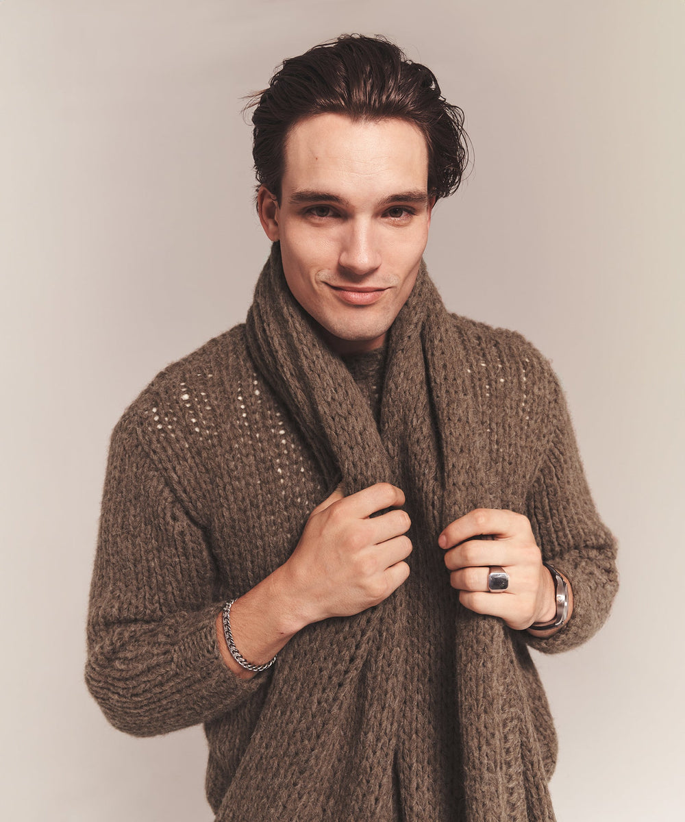 Lofty Alpaca Scarf – NAADAM