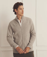Super Luxe Cashmere Double Faced Full Zip
