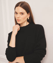 Luxe Cashmere Oversized Crewneck Sweater