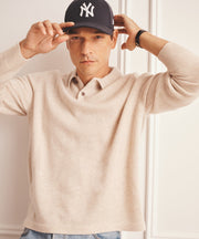 Luxe Cashmere Polo Sweater