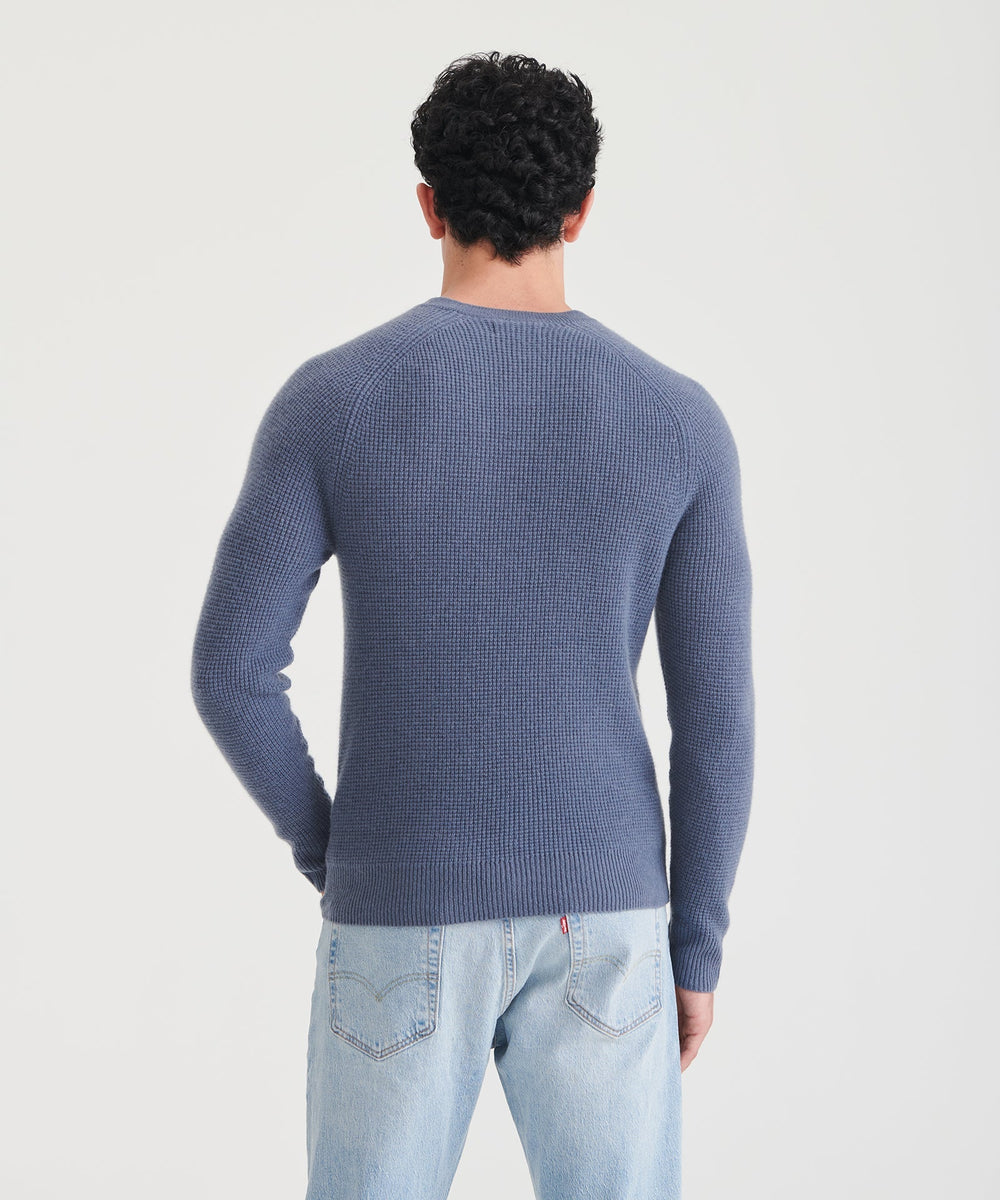 Mouliné-Mix Crew Neck Sweater in Sweaters | Vince