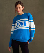 NFL Luxe Cashmere Oversized Crewneck Sweater