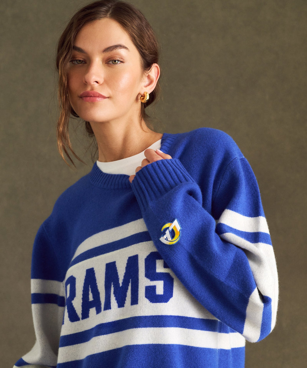 NFL Luxe Cashmere Oversized Crewneck Sweater – NAADAM