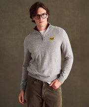 NFL Signature Cashmere Color Blocked Quarter Zip