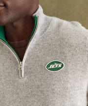 NFL Signature Cashmere Color Blocked Quarter Zip