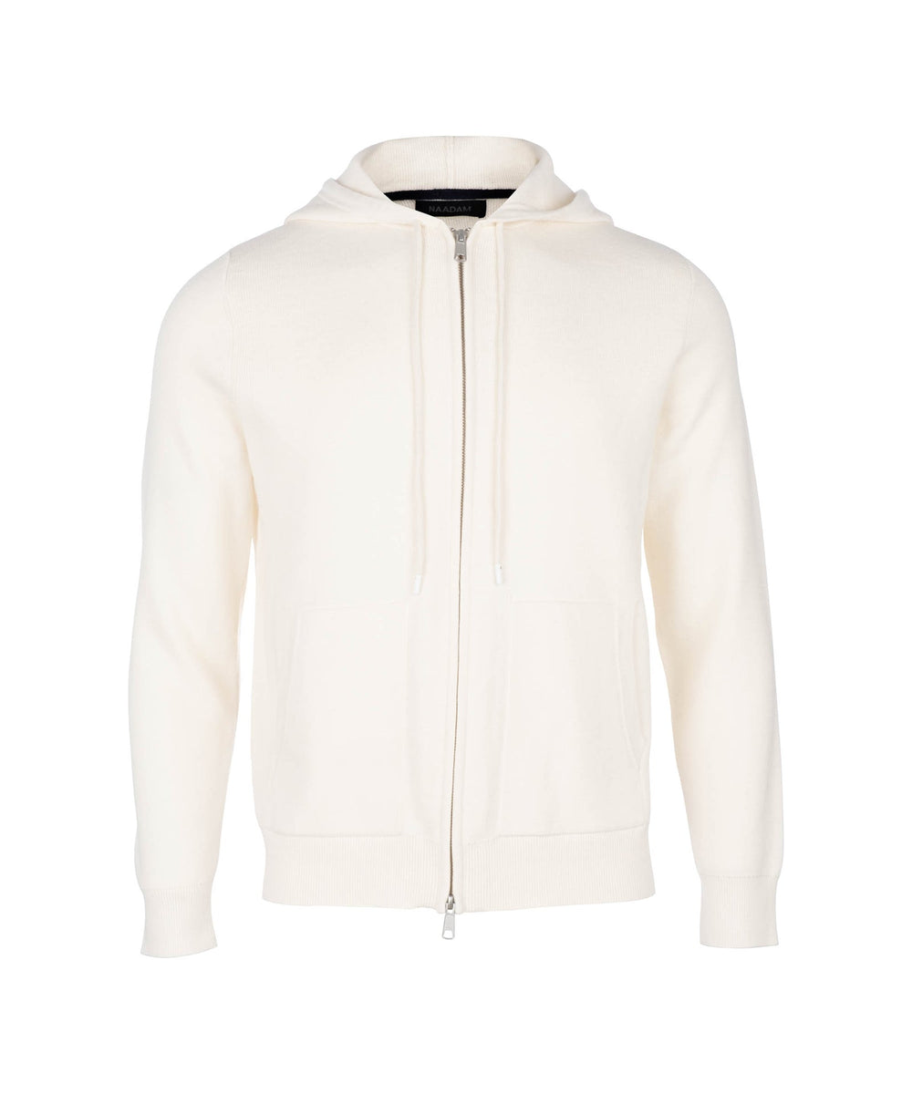 Cotton Cashmere Zip Hoodie – NAADAM 