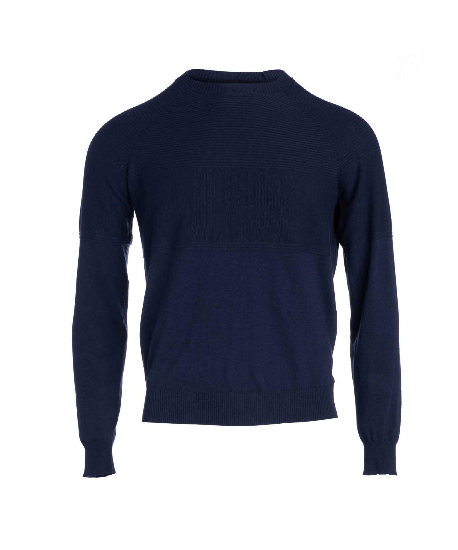 Textured crew neck discount jumper