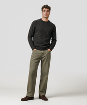 Heirloom Cashmere Marled Crewneck Sweater