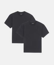 2-Pack Lightweight Brushed Cotton Tee & Heavyweight Cotton Tee