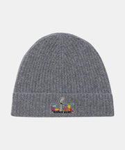 Super Bowl LX Cashmere Ribbed Beanie