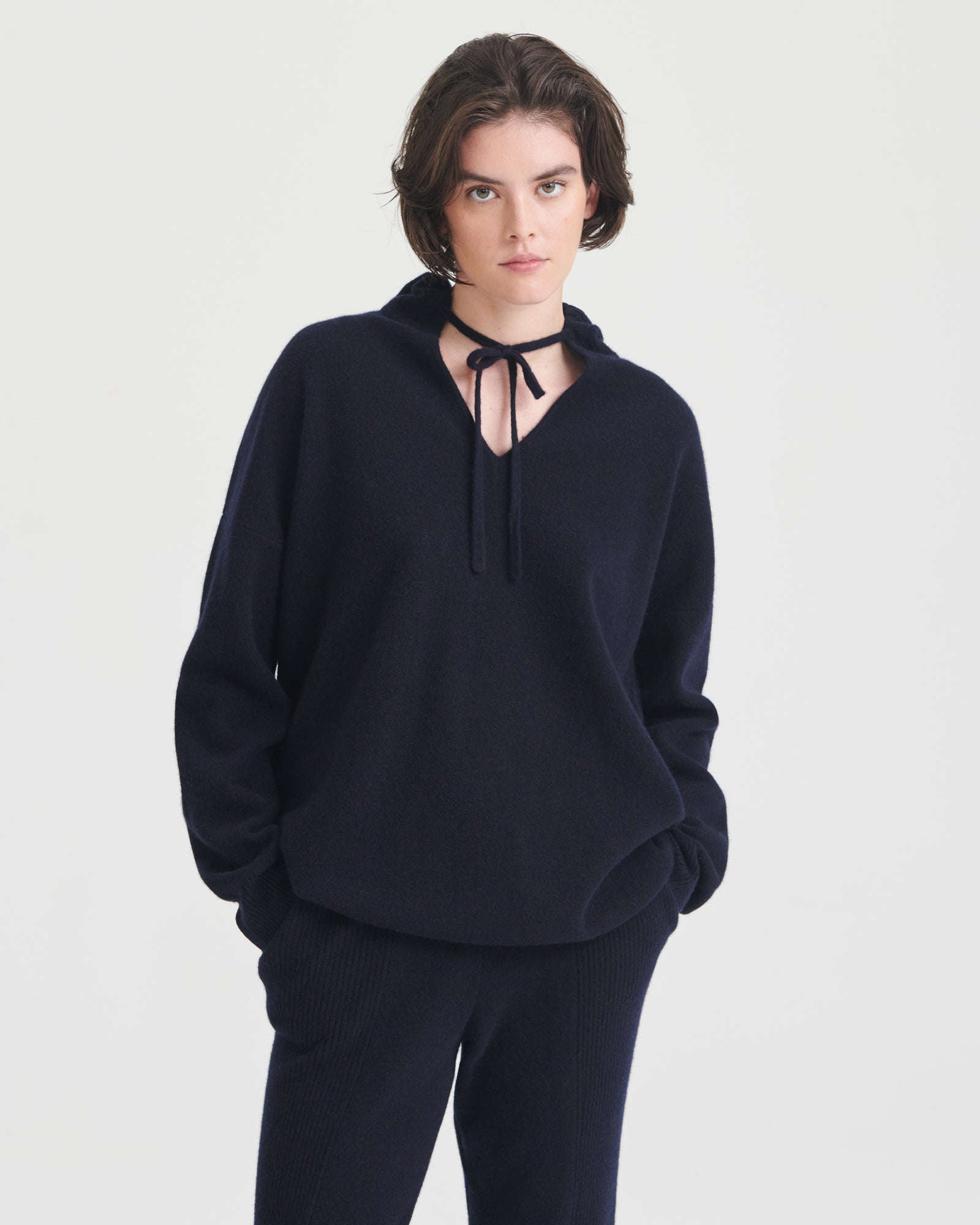Women's tunic hoodie zip sale up