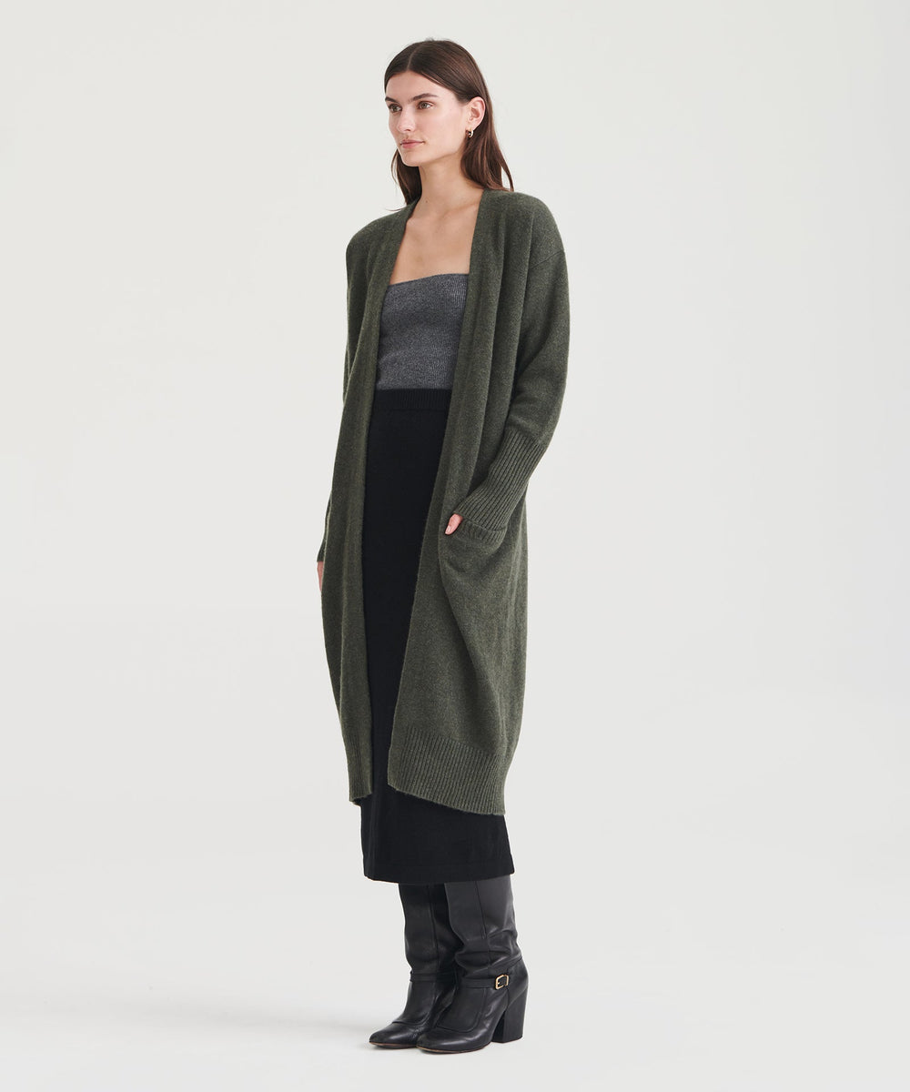Luxe Cashmere Duster Cardigan – NAADAM