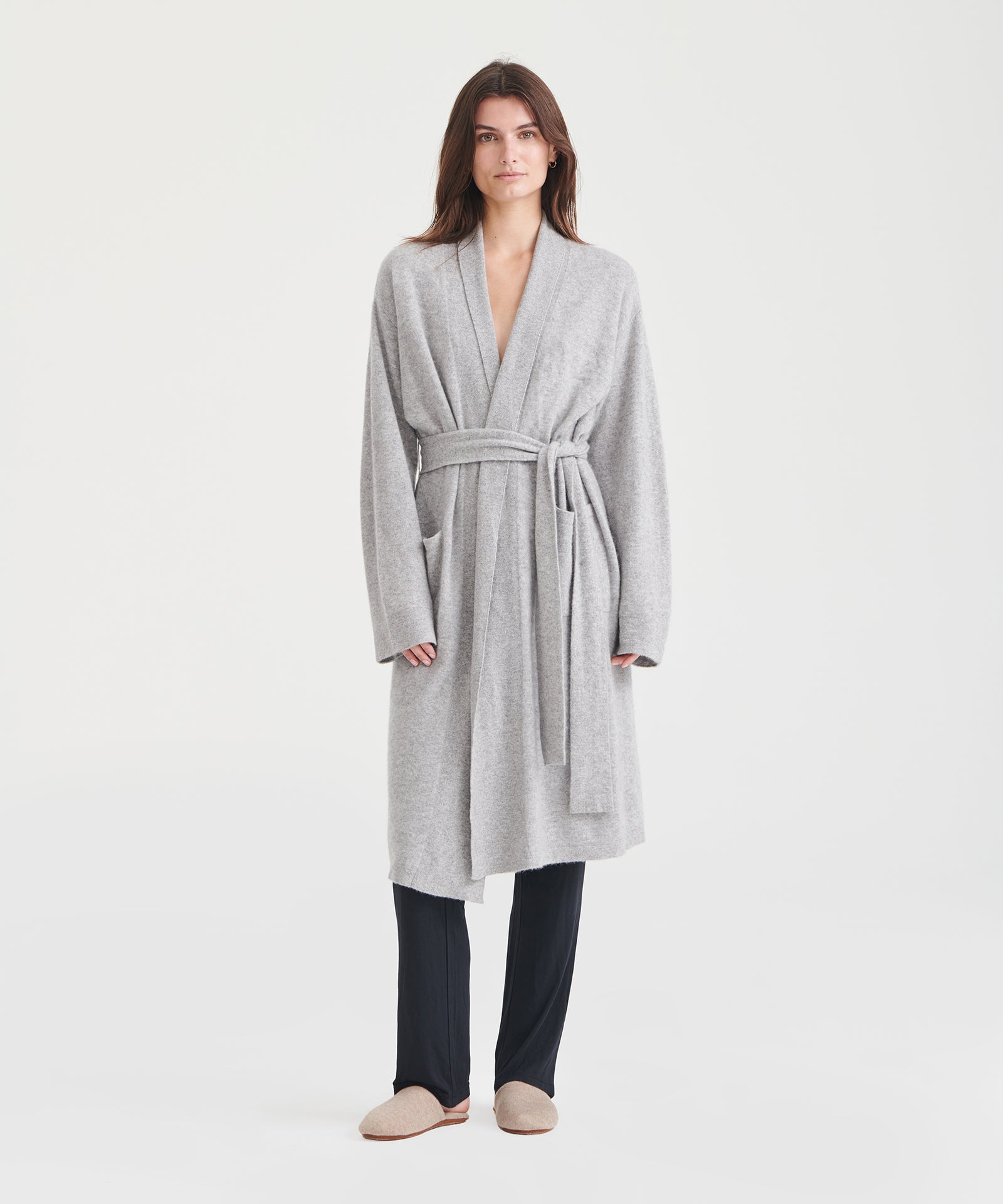 Long Signature Cashmere Robe – NAADAM