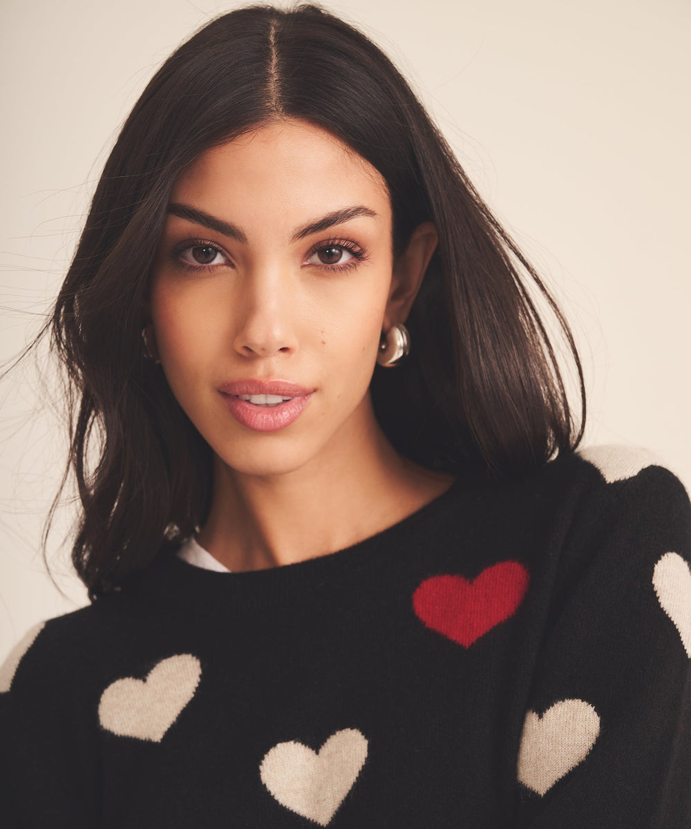 ♡pattern pullover sweat | NKNIT
