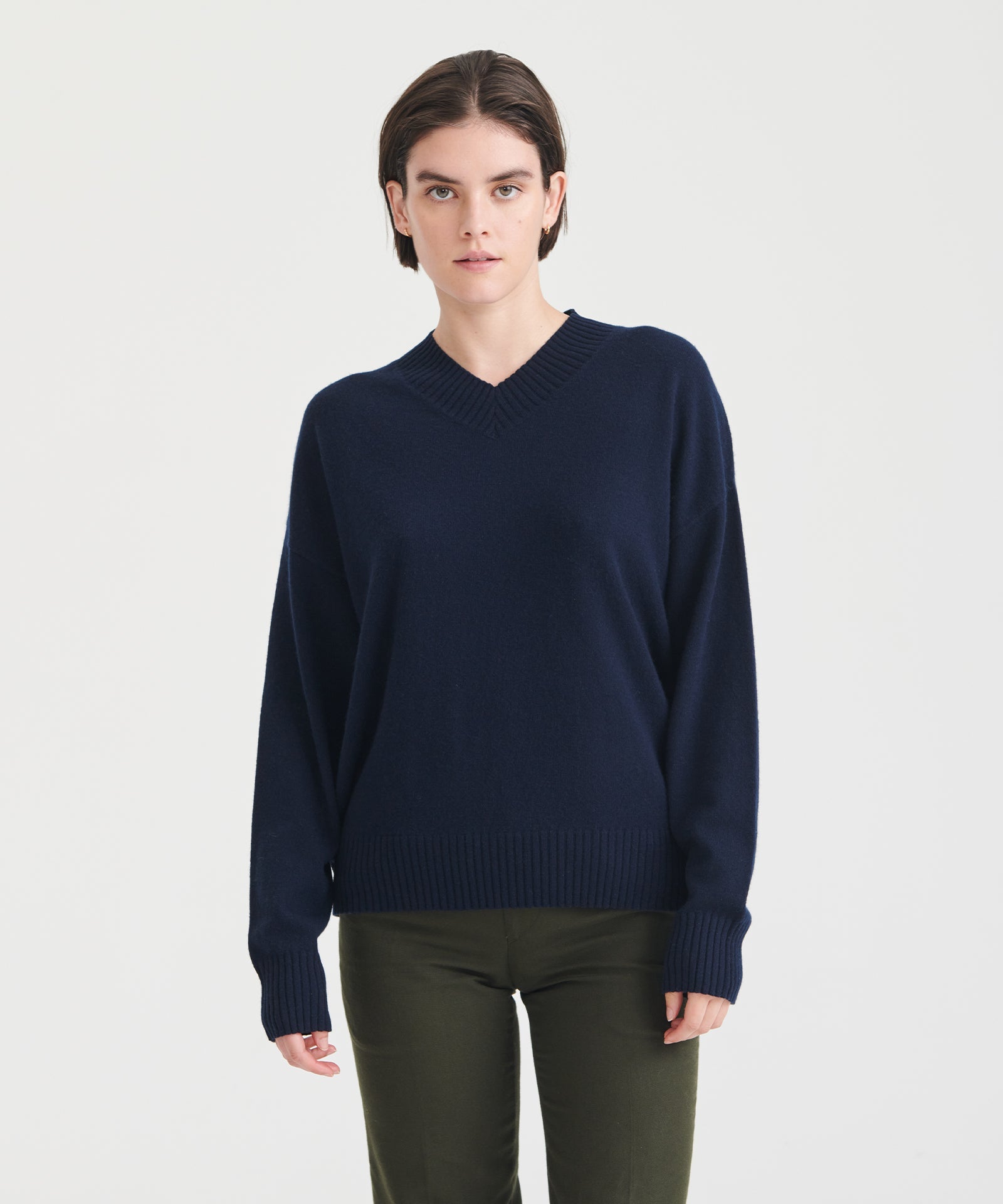 NAADAM Men's Essential Cashmere V-Neck Sweater