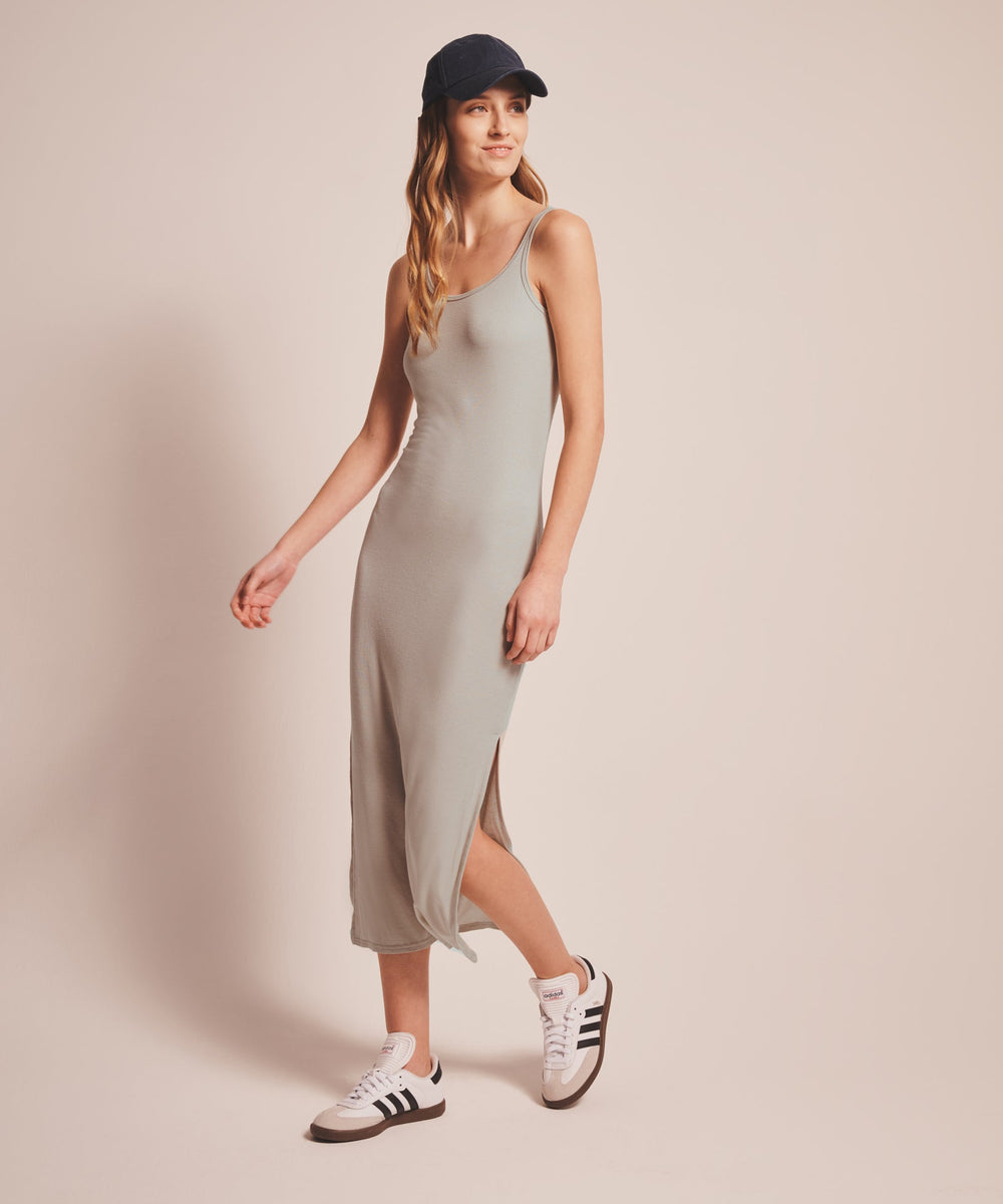 Baby Rib Slip Dress – NAADAM
