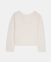 Reversible Cashmere Boatneck Sweater