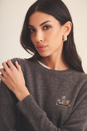 Super Bowl LX Cashmere Sweater