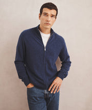 Signature Cashmere Full Zip Sweater