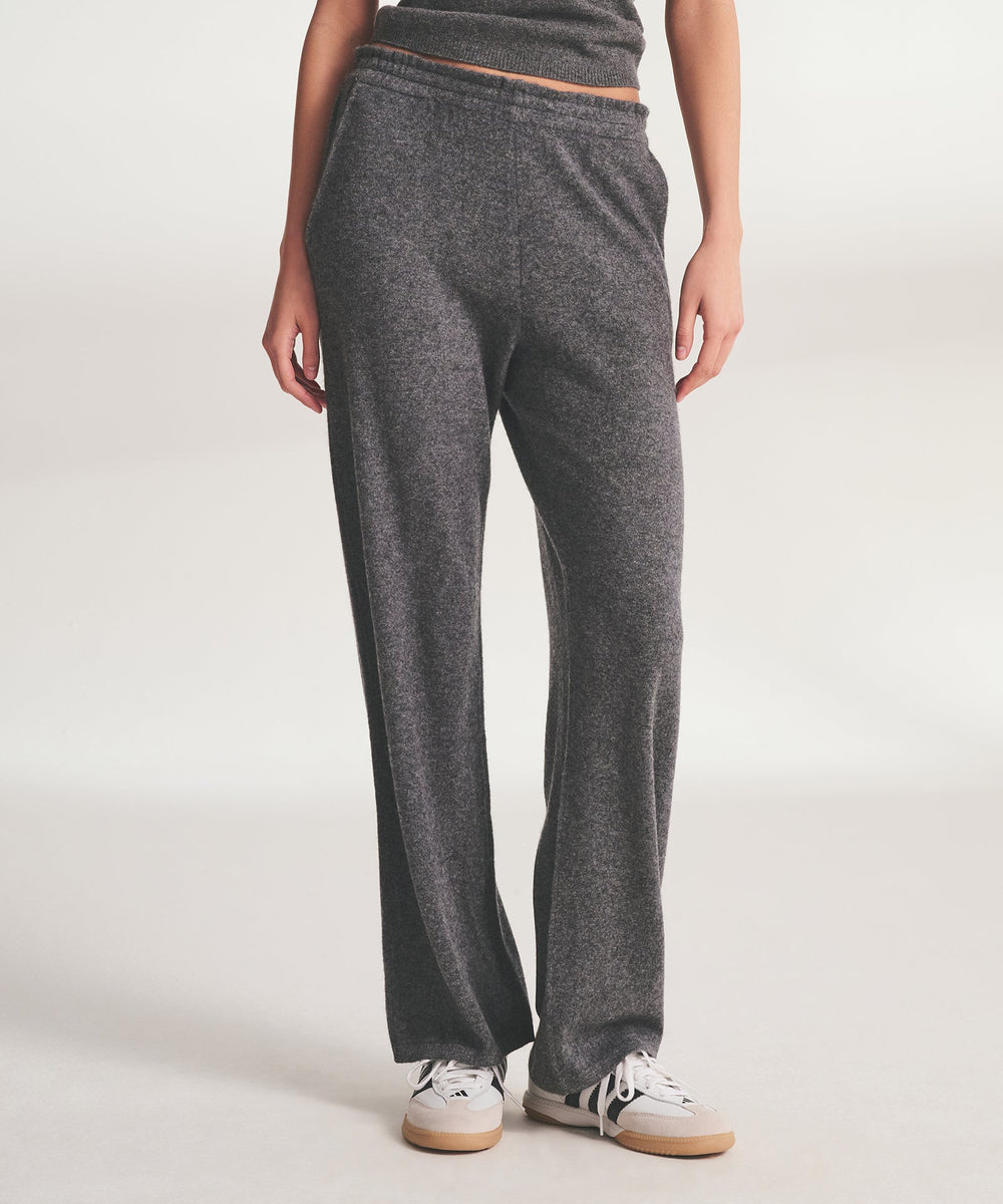 Signature Cashmere Paperbag Wide Leg Pants – NAADAM