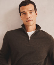 Signature Cashmere Quarter Zip