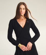 Signature Cashmere Wrap Dress