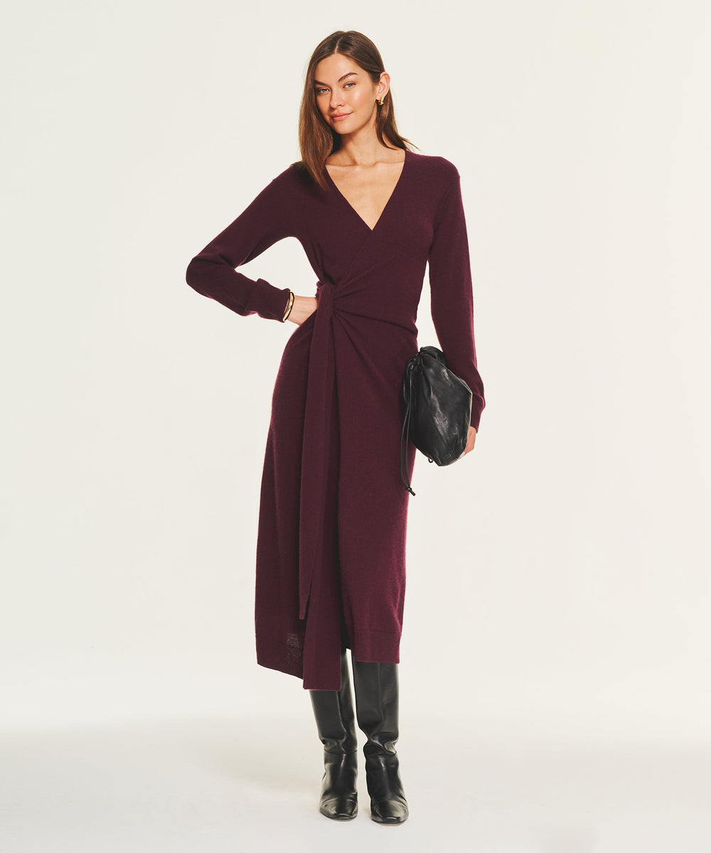 Signature Cashmere Wrap Dress