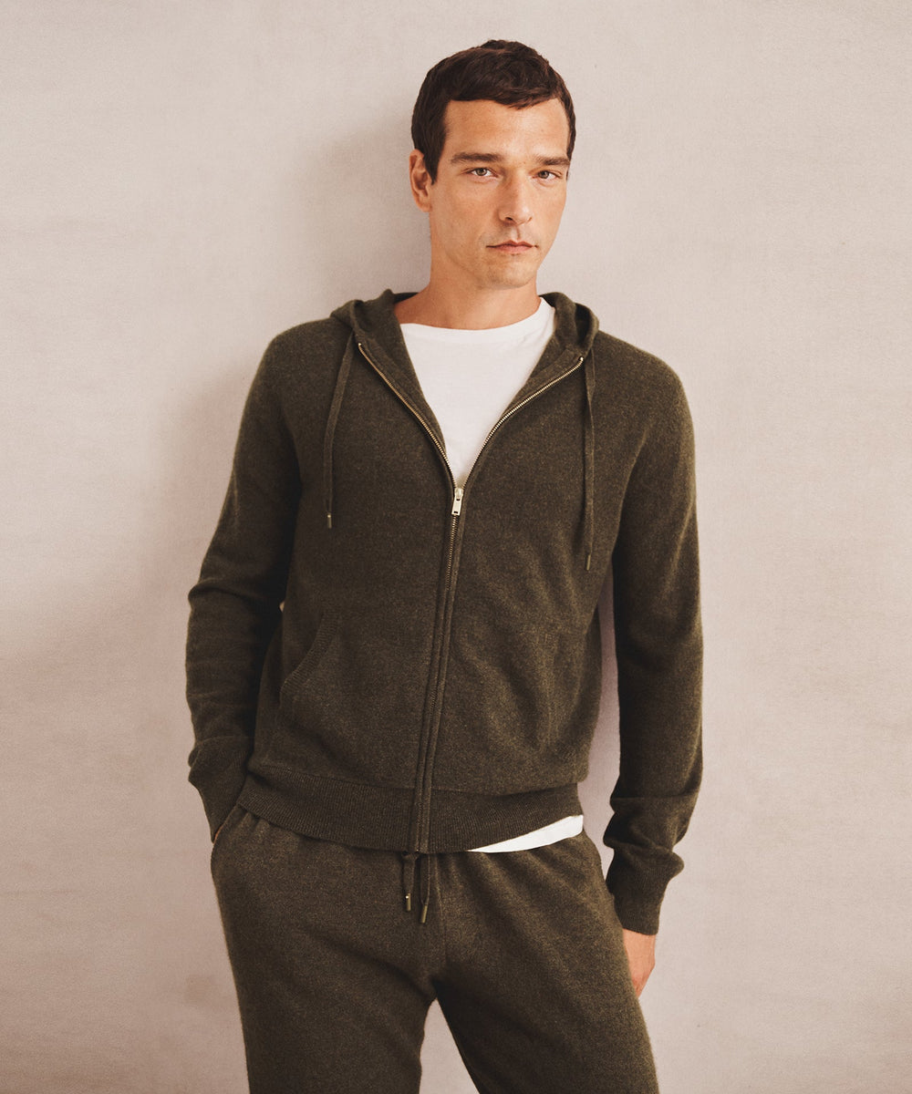Signature Cashmere Zip Hoodie – NAADAM