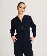 Signature Cashmere Zip Up Hoodie