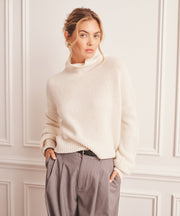 Luxe Cashmere Oversized Turtleneck