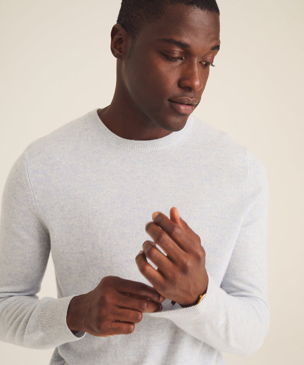 The Original Cashmere Crewneck Sweater Men's – NAADAM