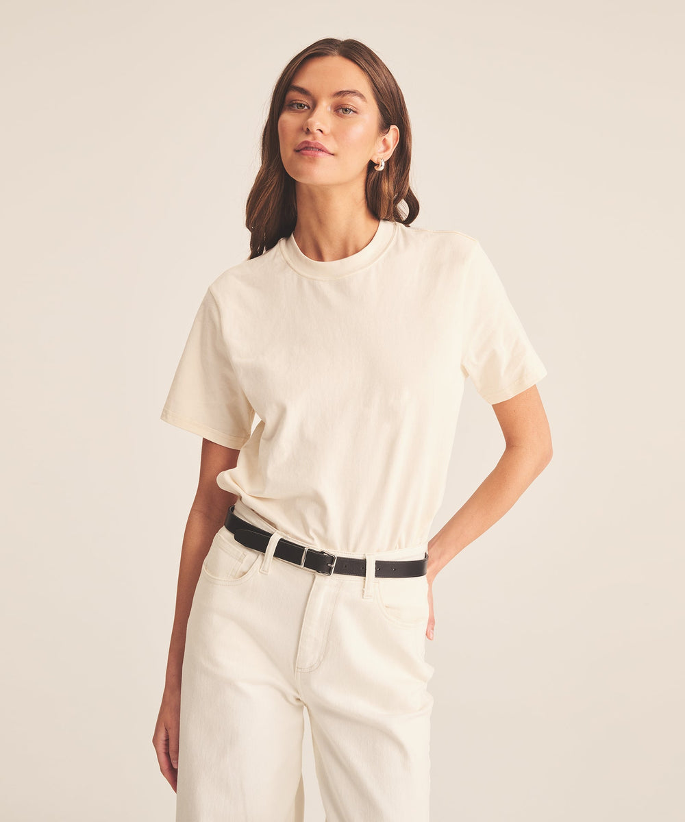 The Oversized Boxy Tee – NAADAM