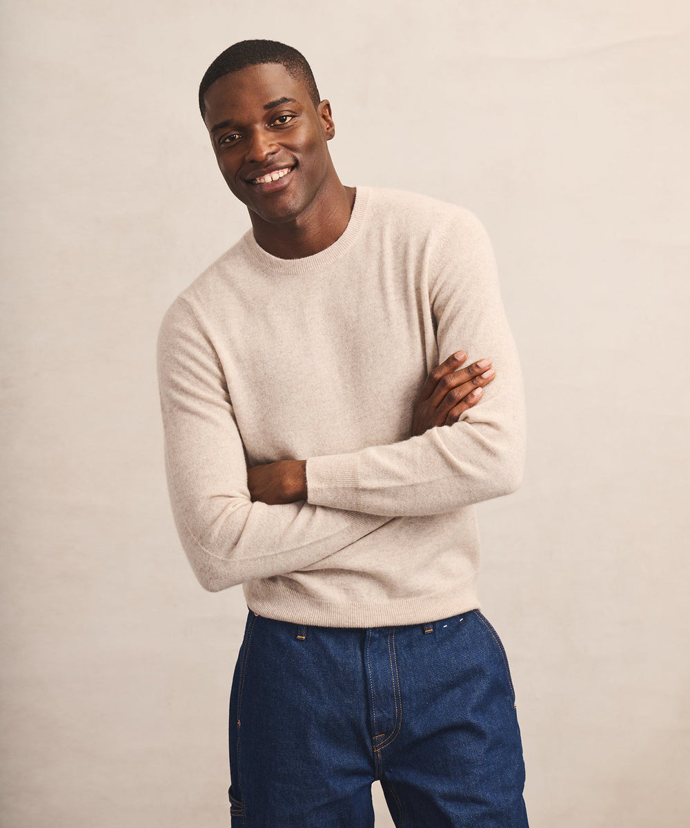 The Original Cashmere Crewneck Sweater Men's – NAADAM