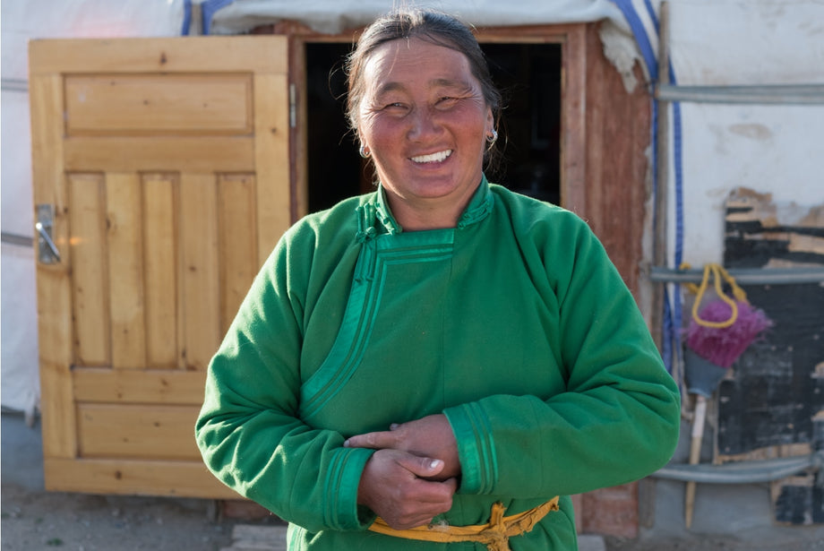 Mongolian herder