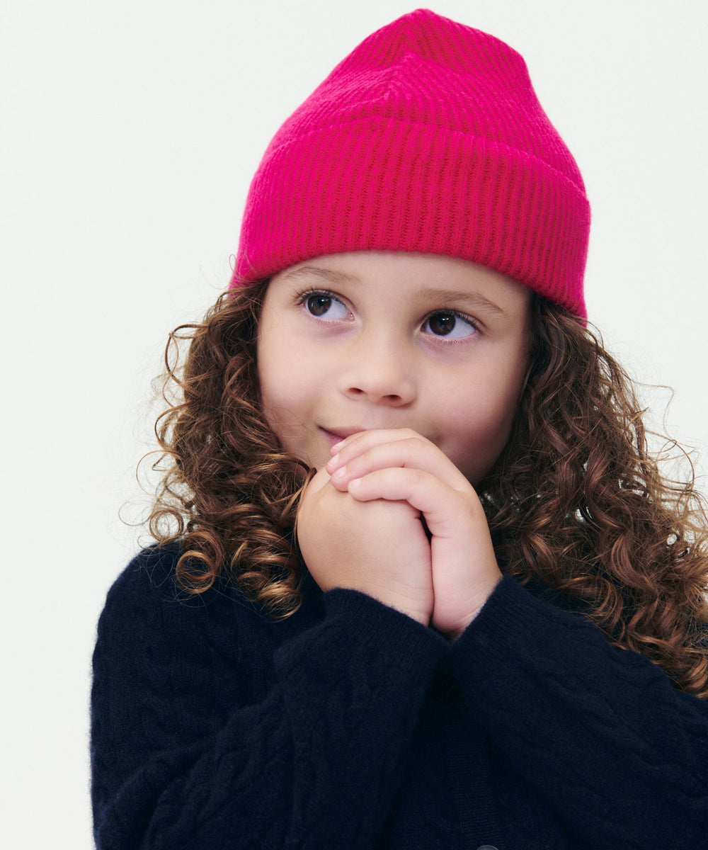 Kid's Cashmere Beanie – NAADAM