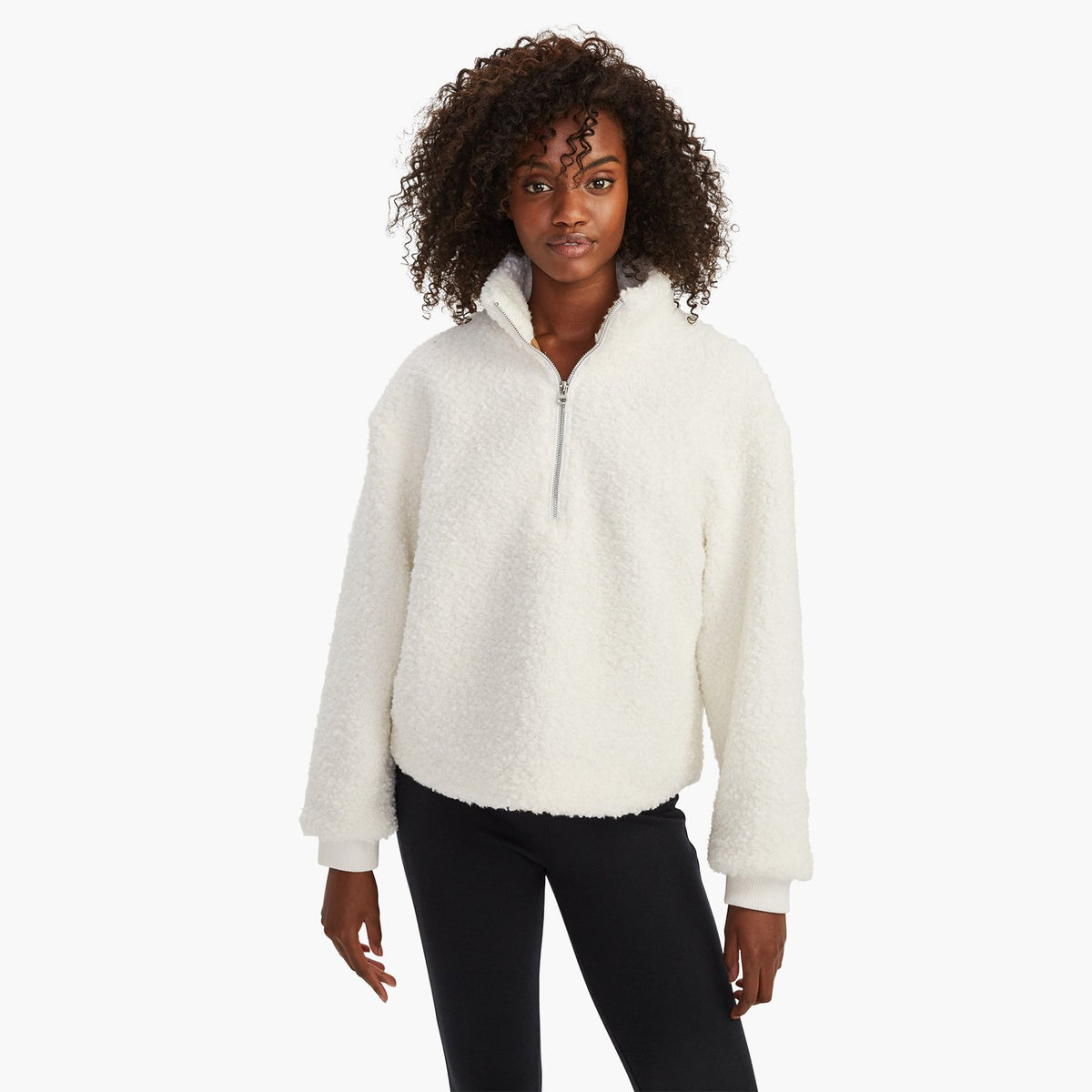 Teddy zip jacket new arrivals