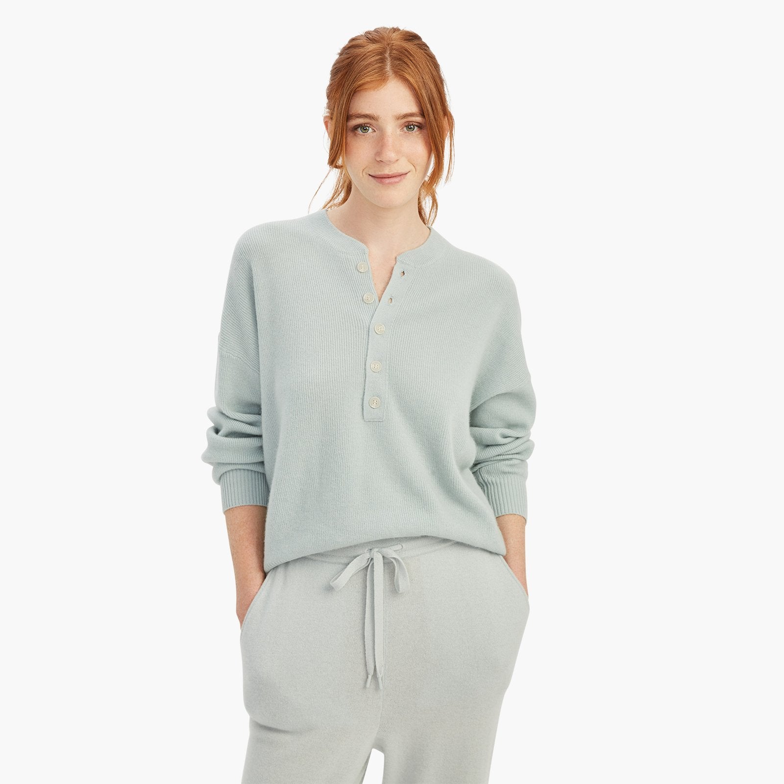 Cashmere henley womens new arrivals