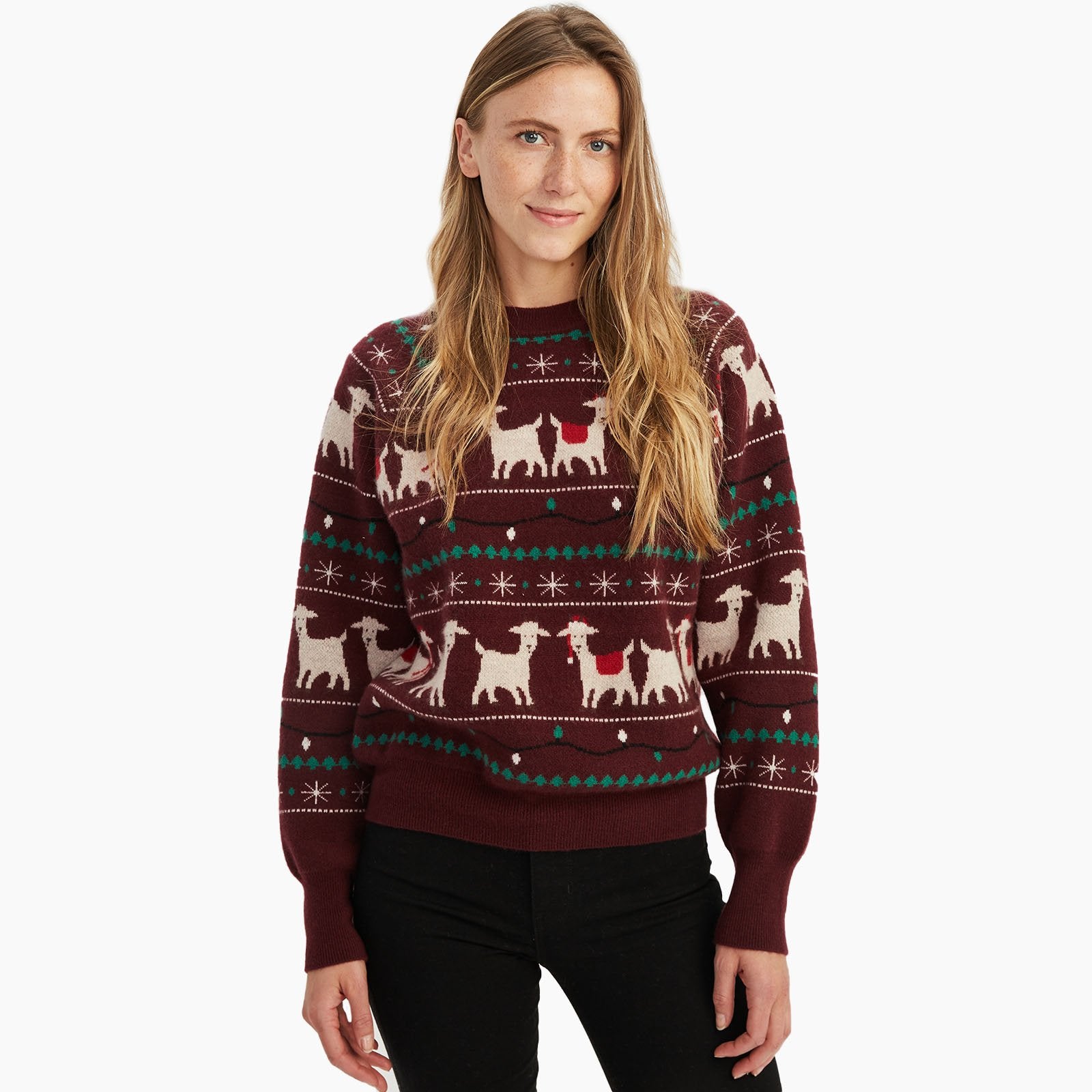 Christmas cashmere sweater shop