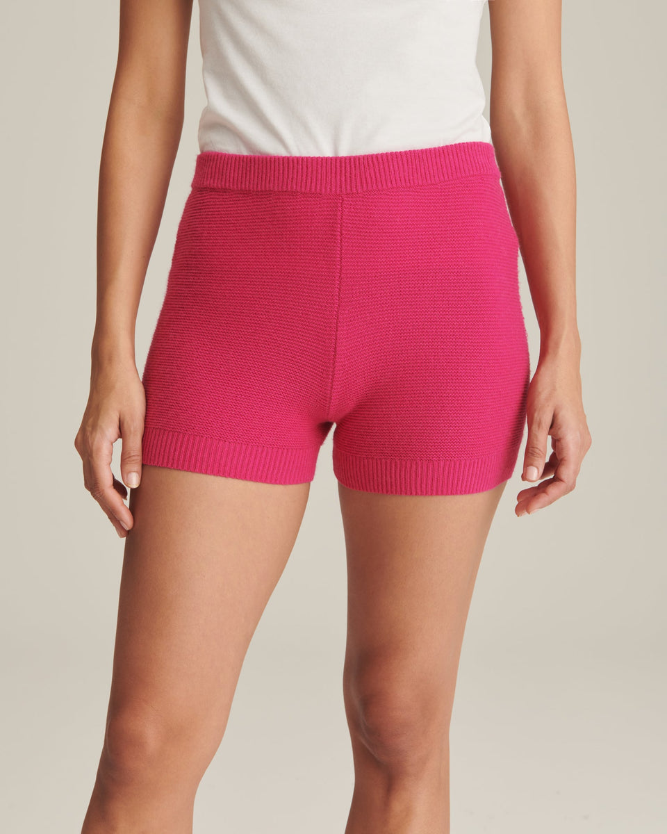Le Short Arancia knit shorts in pink - Jacquemus