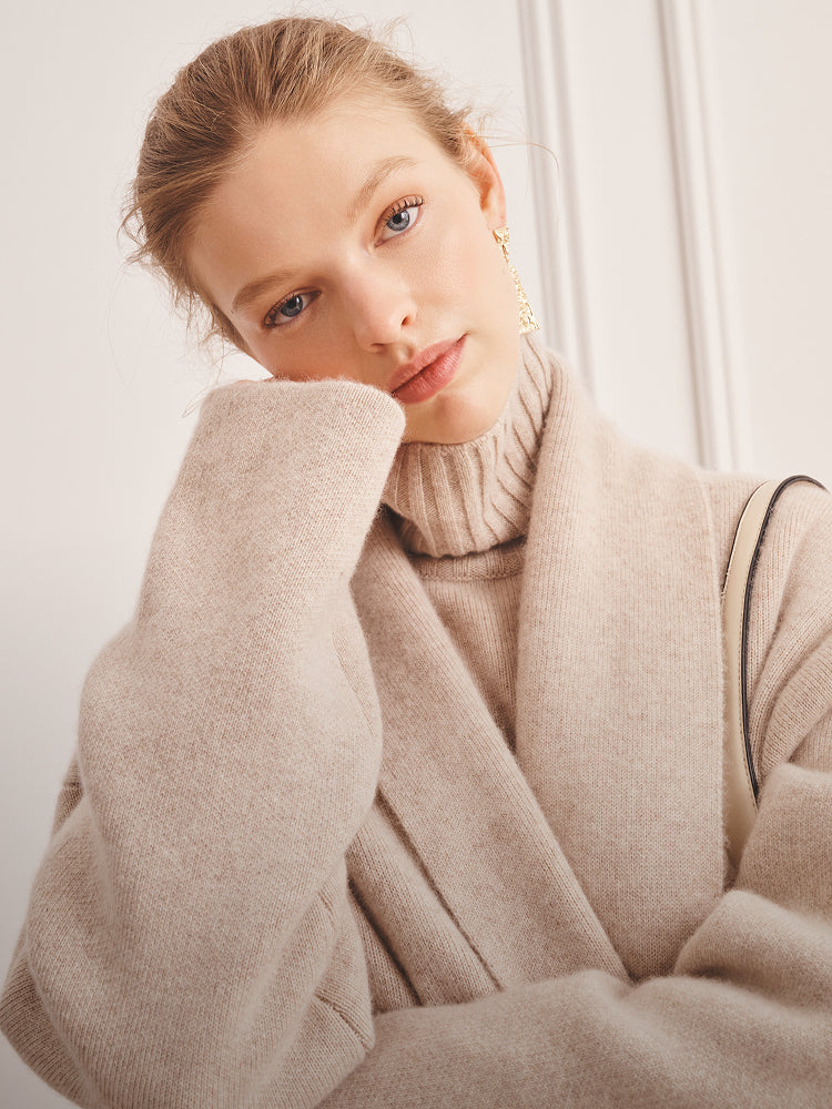 Bundle up in cashmere outerwear