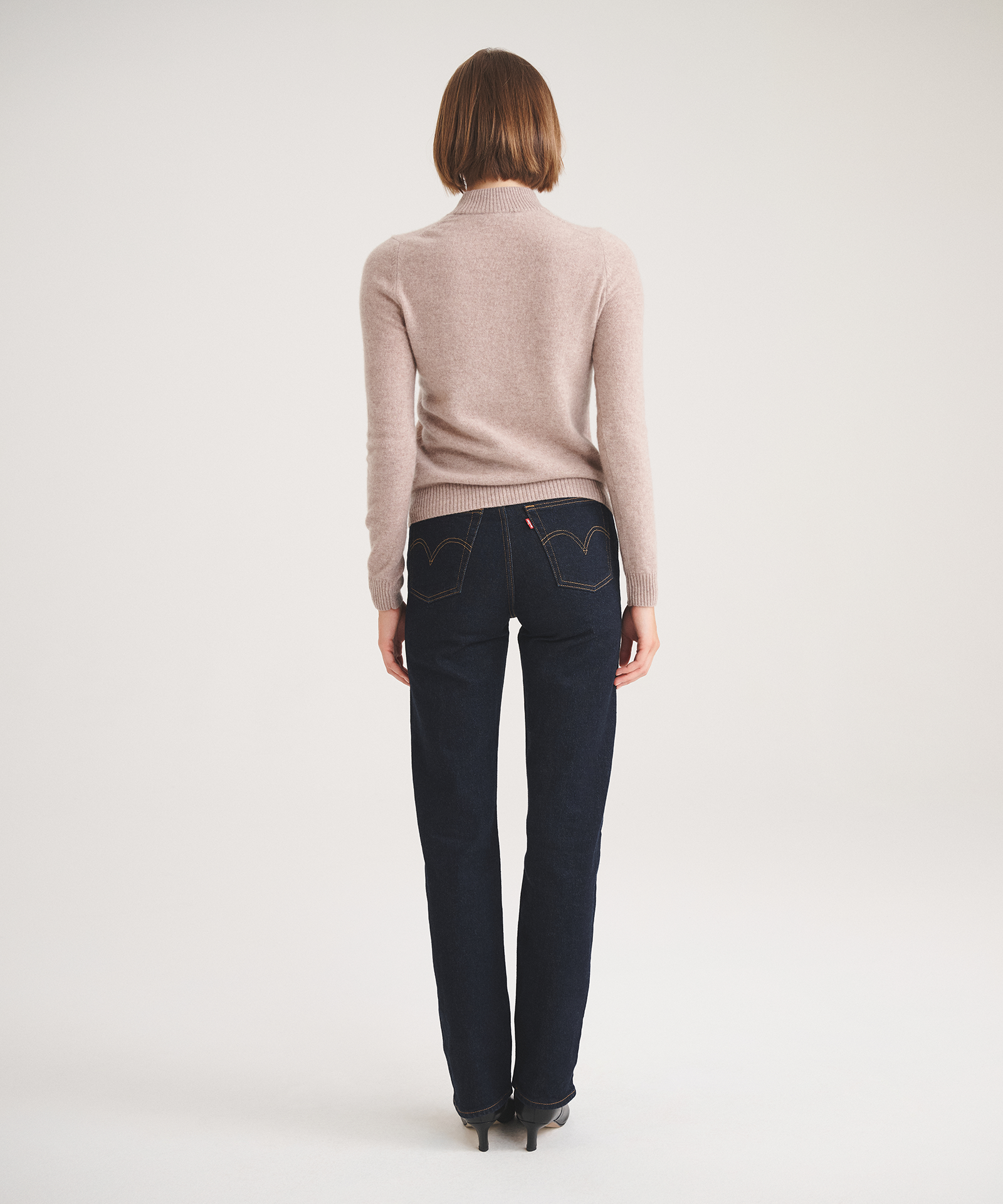 まーねー様 ブラックニット38 Cashmere Rollneck - Black – BODE