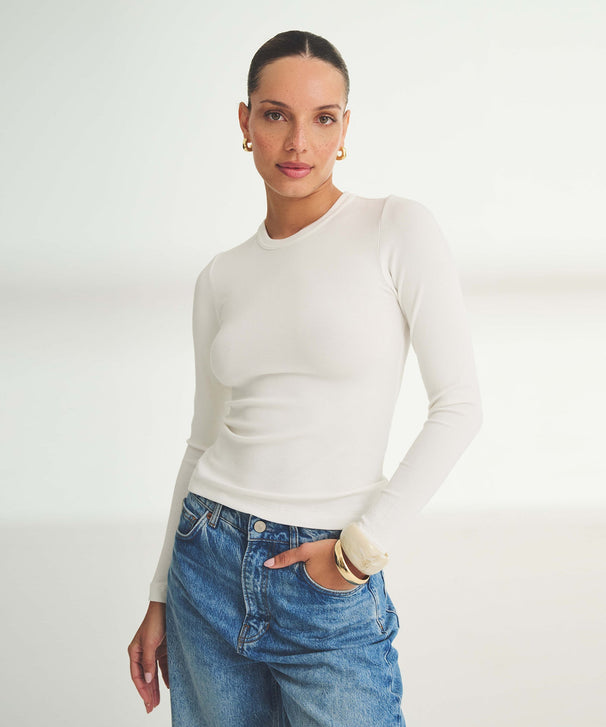 Baby Rib Long Sleeve Tee