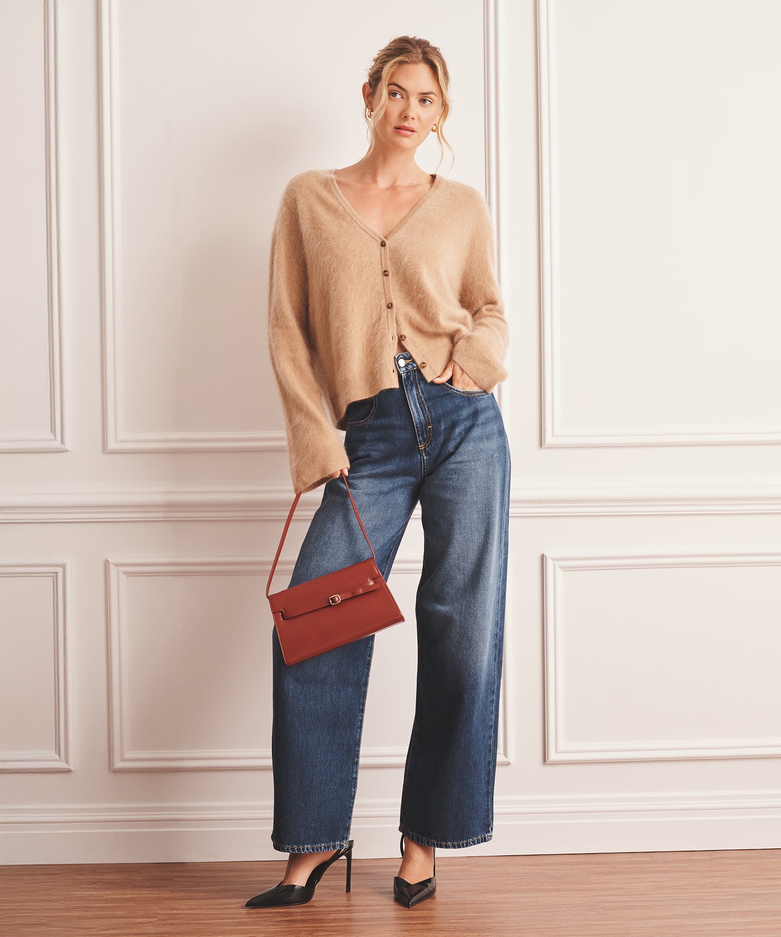 Brushed Luxe Cashmere Cardigan – NAADAM
